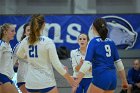 VB vs USCGA  Wheaton College Women's Volleyball vs U.S. Coast Guard Academy. - Photo by Keith Nordstrom : Wheaton, Volleyball